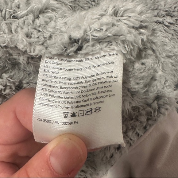 Lululemon Warmth Restore Sherpa Full Zip Jacket Hoodie Reversible Size Small - Picture 15 of 16